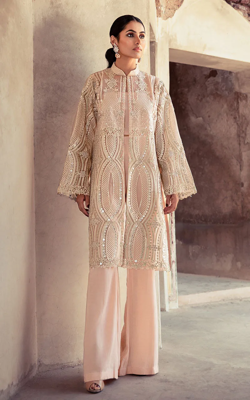 Organza Embroidered Jacket