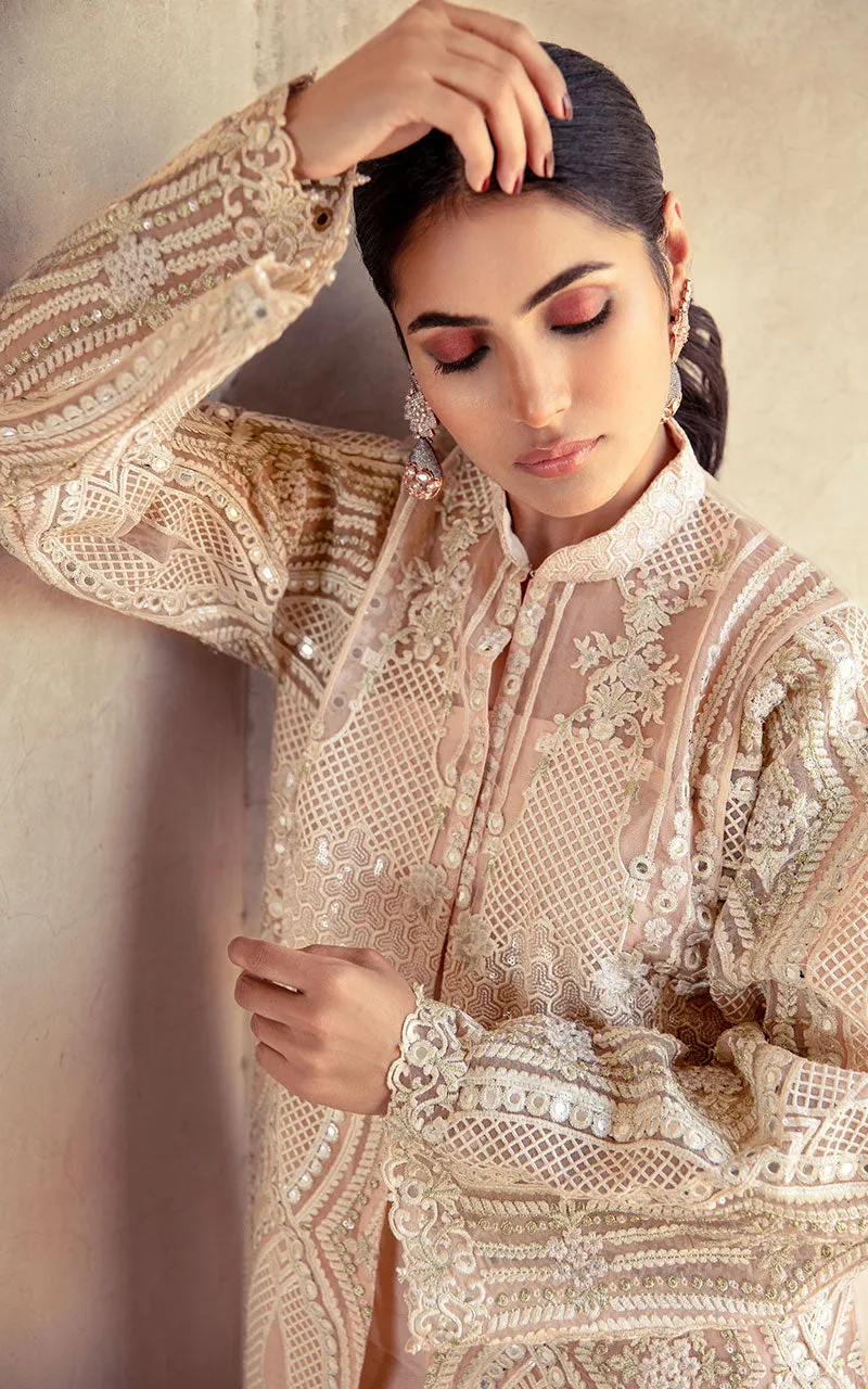 Organza Embroidered Jacket