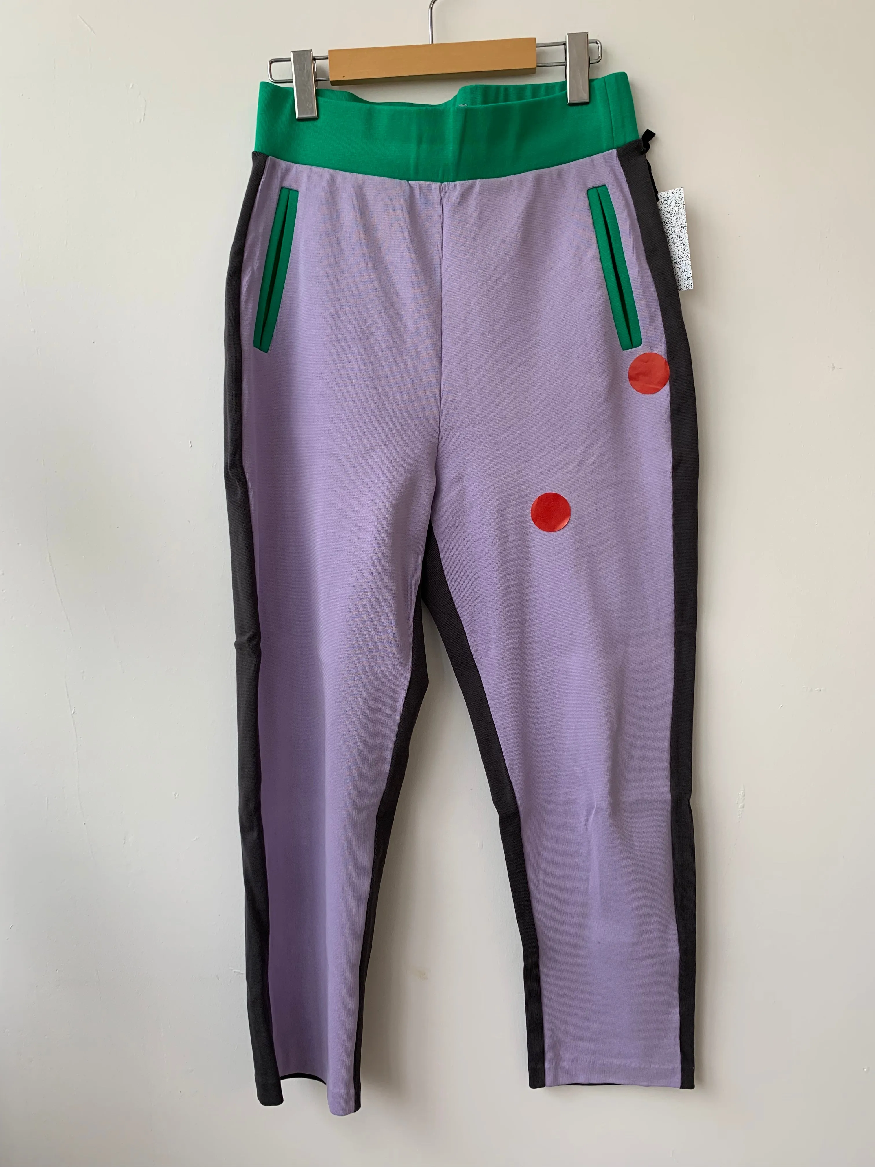 PICHAI tricolour pant-M with fabric defect at back crotch and tiny hole at front