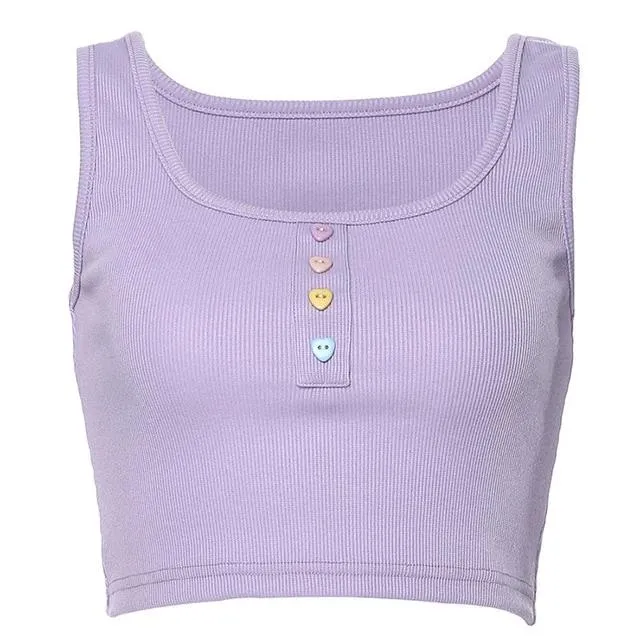 "CANDY" CROP TOP