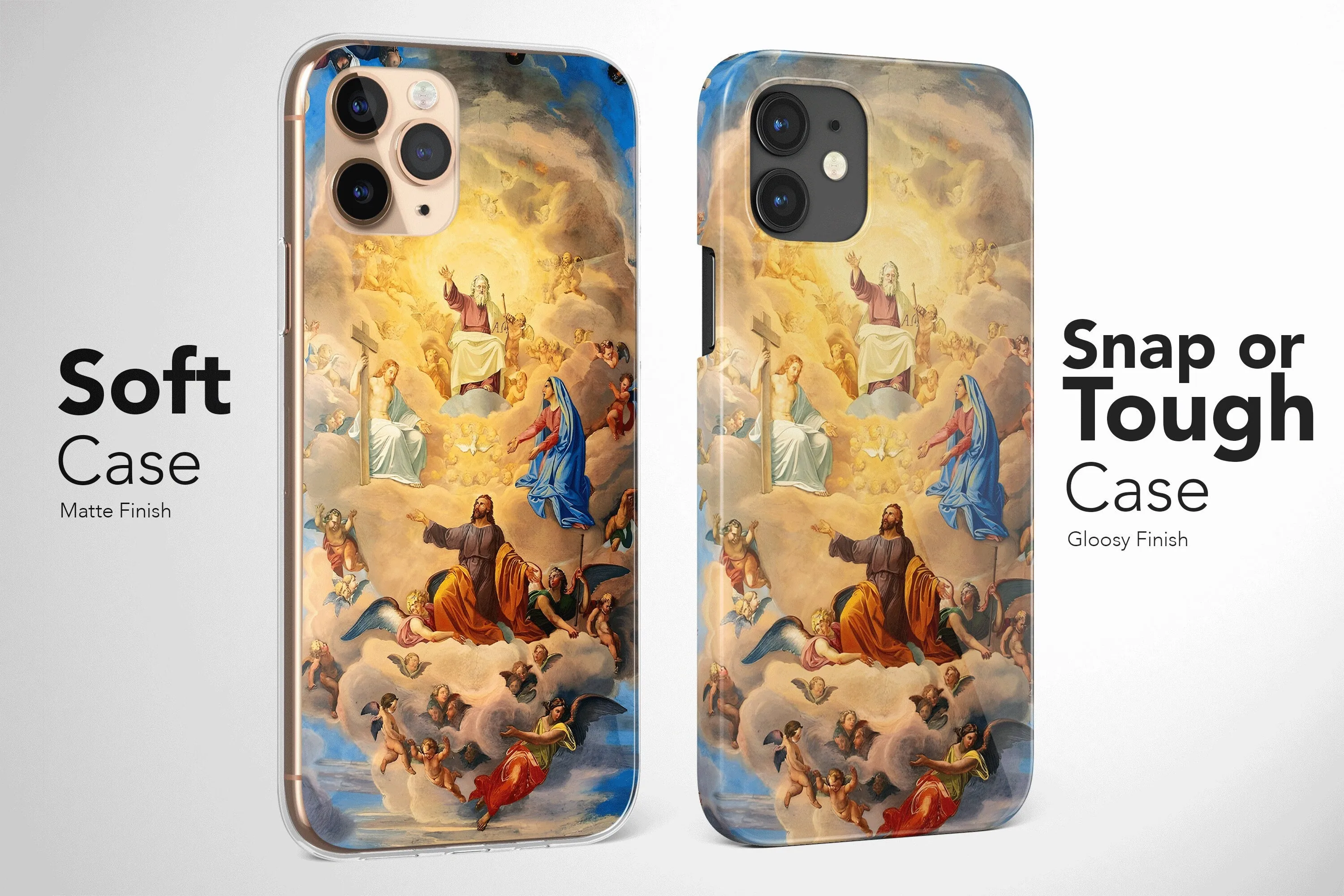 Renaissance Phone Case Aesthetic Art Angel Painting Cover Vintage Christian