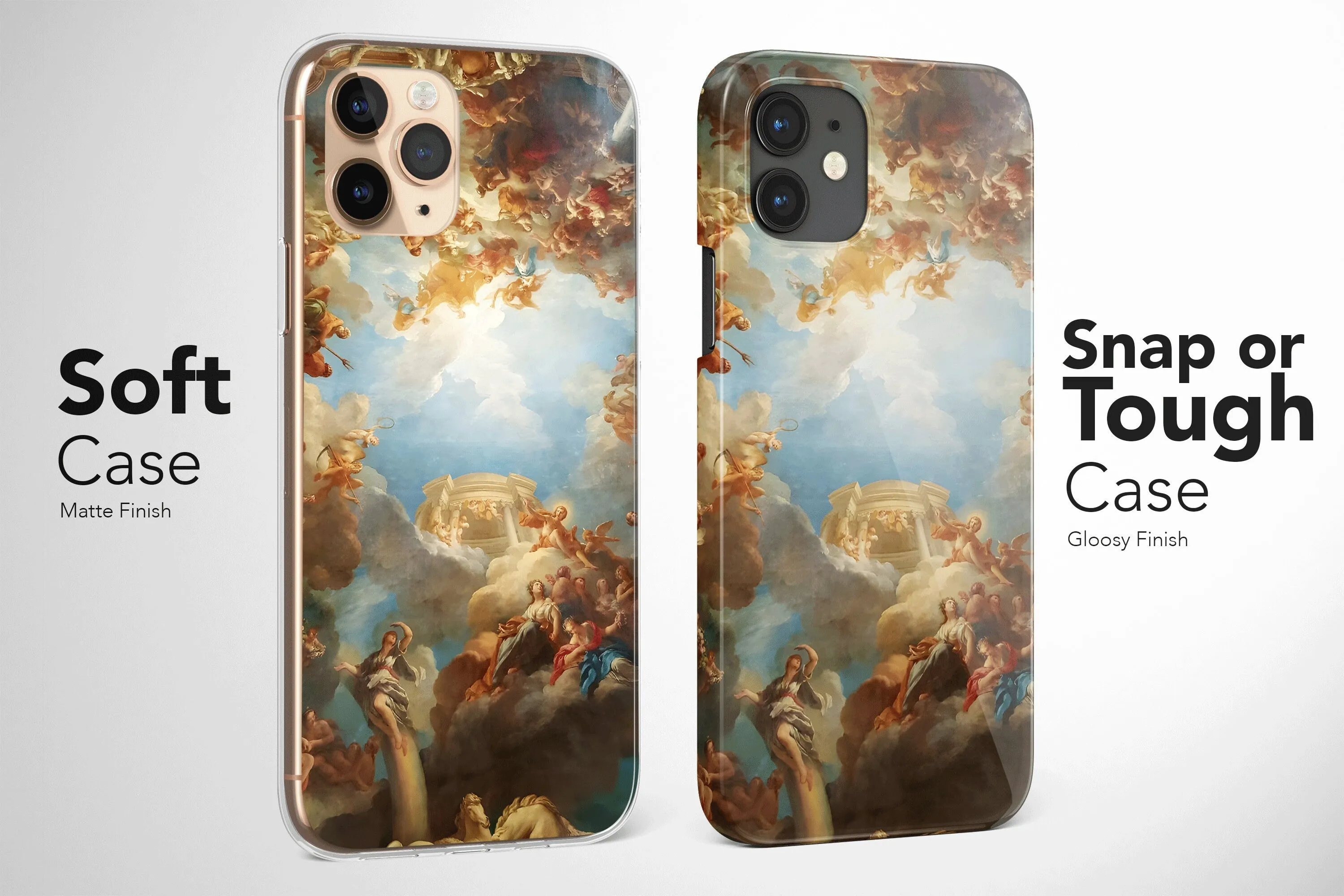 Renaissance Phone Case Aesthetic Art Angel Painting Cover Vintage Christian