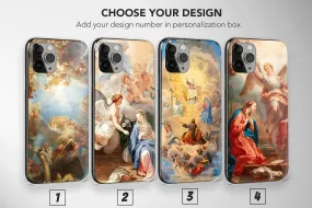 Renaissance Phone Case Aesthetic Art Angel Painting Cover Vintage Christian