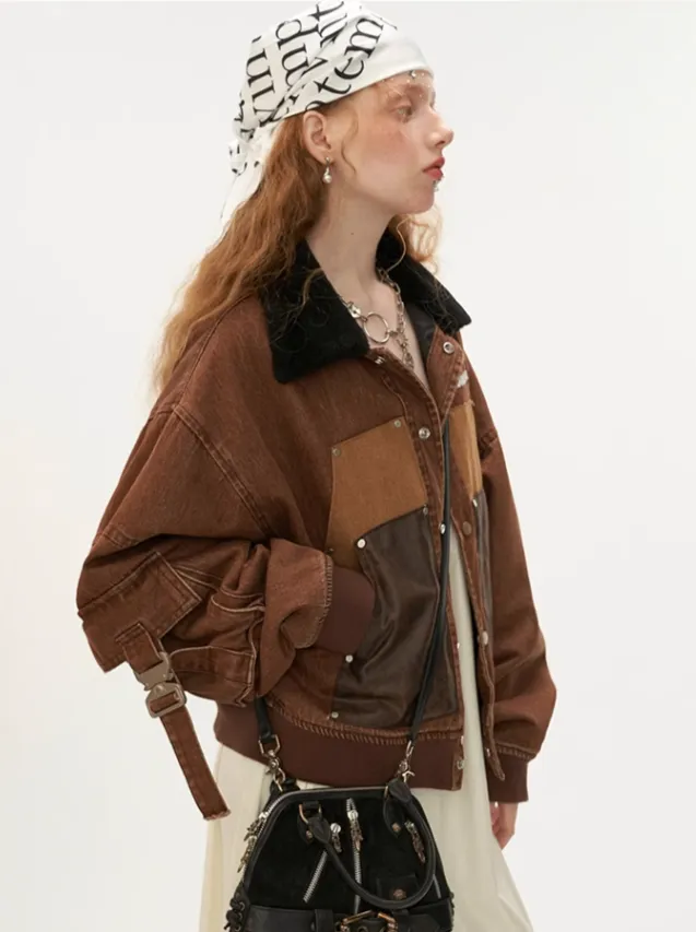 Retro Maillard Jacket Antique