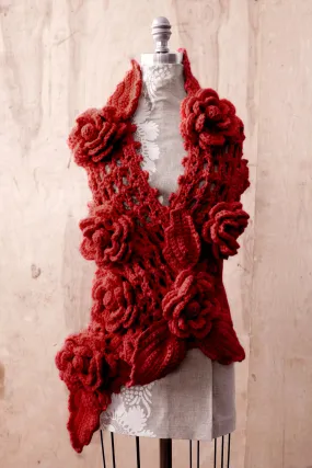 Rose of Tralee Scarf (Crochet)