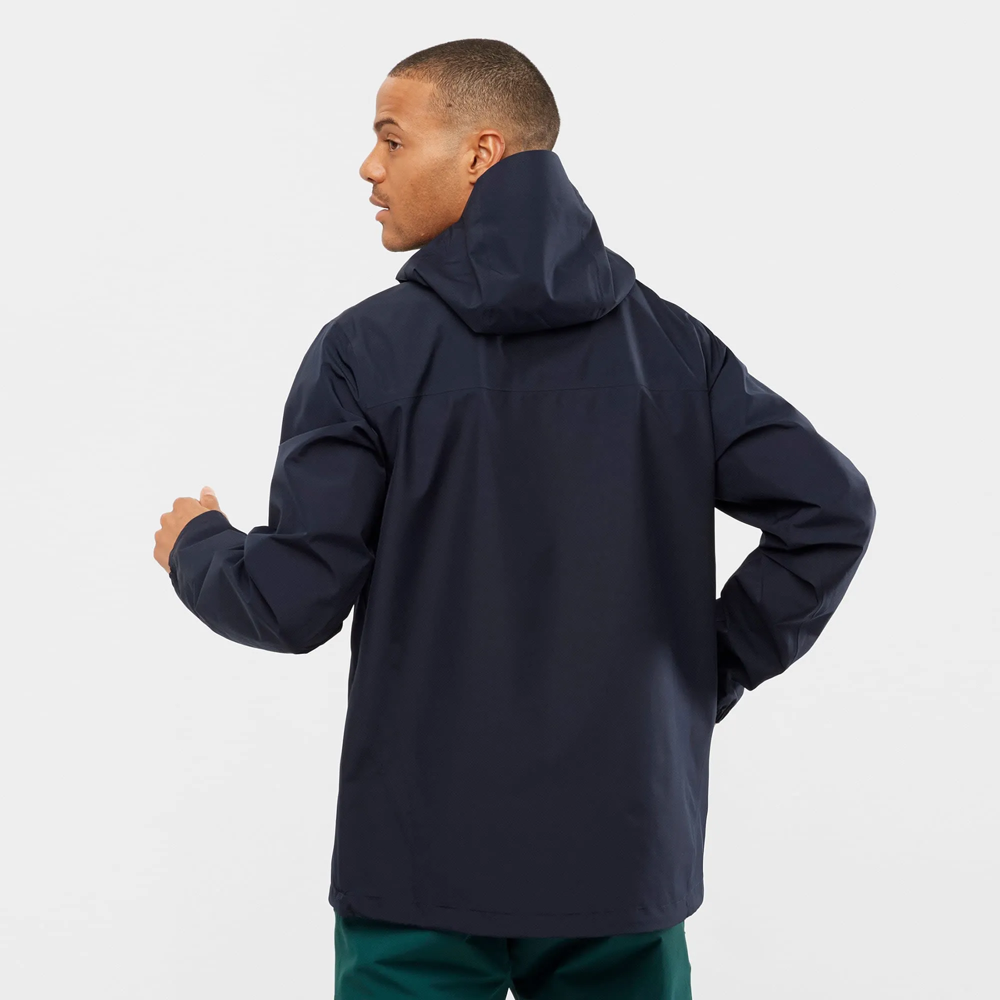 Salomon Men&#x27;s Outline GORE-TEX 2.5 Layer Jacket Night Sky | Buy Salomon Men&#x27;s Outline GORE-TEX 2.5 Layer Jacket Night Sky here | Outnorth