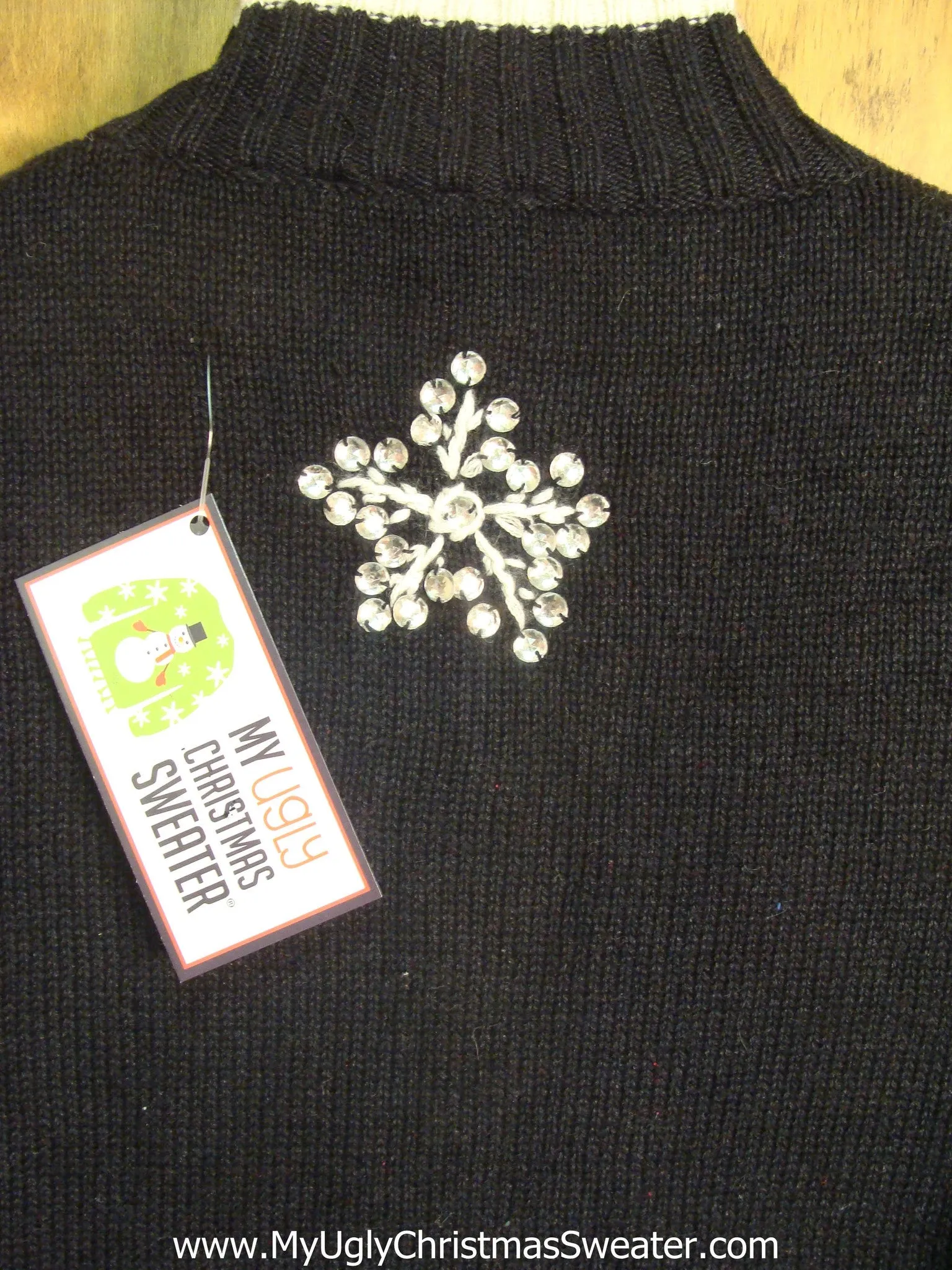 Snowflakes Falling Ugly Xmas Sweater