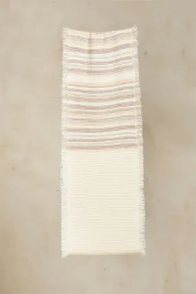 Solfa Infinity Scarf Baby Alpaca Color Ecru