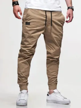 Solid Beam Feet Cargo Pants