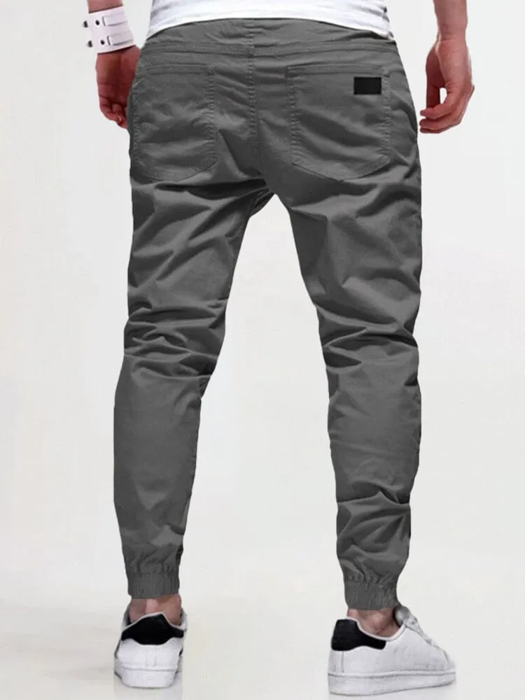 Solid Beam Feet Cargo Pants