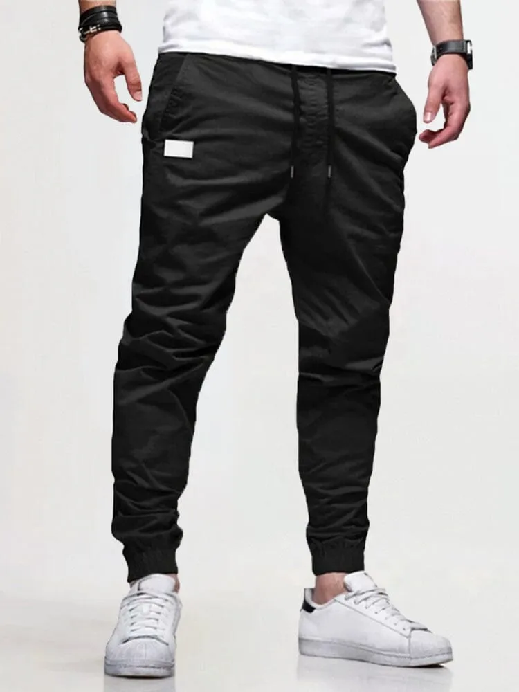 Solid Beam Feet Cargo Pants