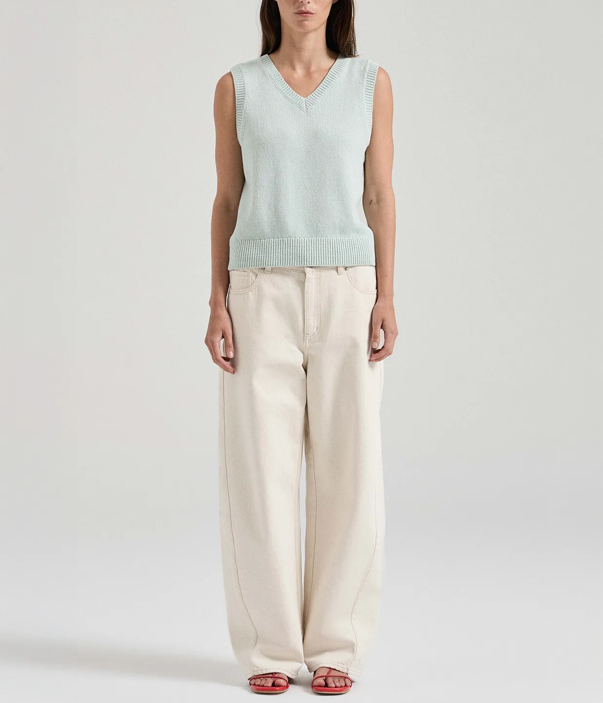 The Ren Top in Mint