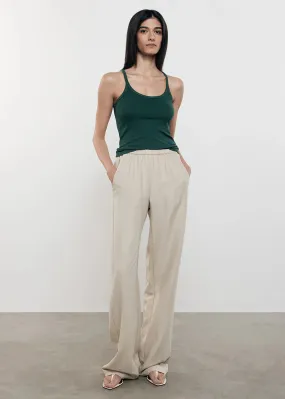 The Silk Knit U Tank