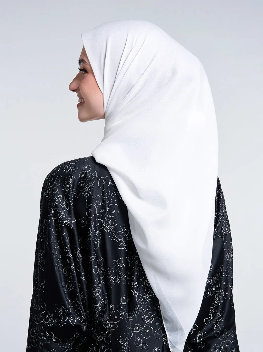 ULTRA PARIS SCARF PLAIN BROKEN WHITE
