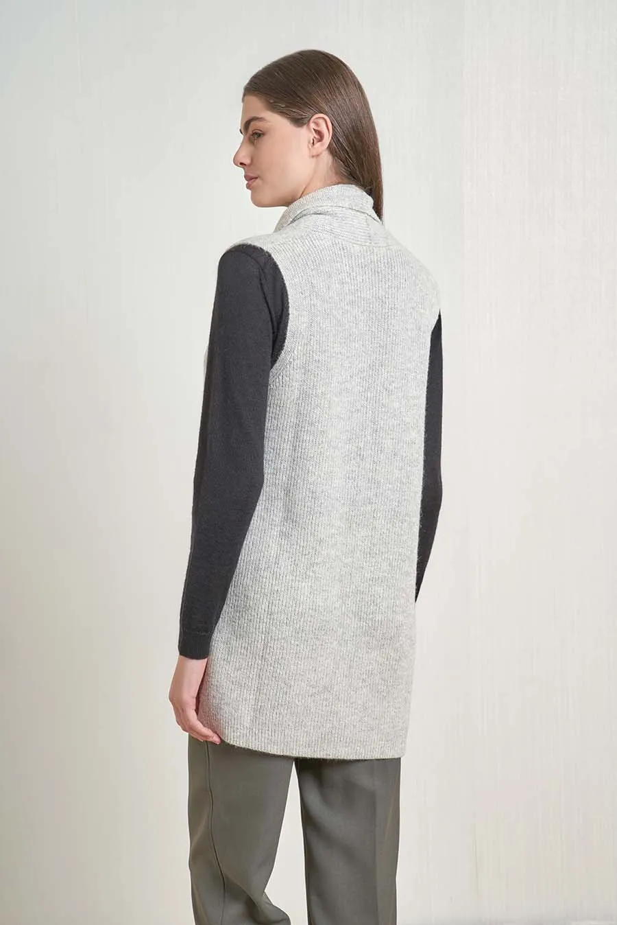 Victorius Coat Baby Alpaca & Wool Color Pietra