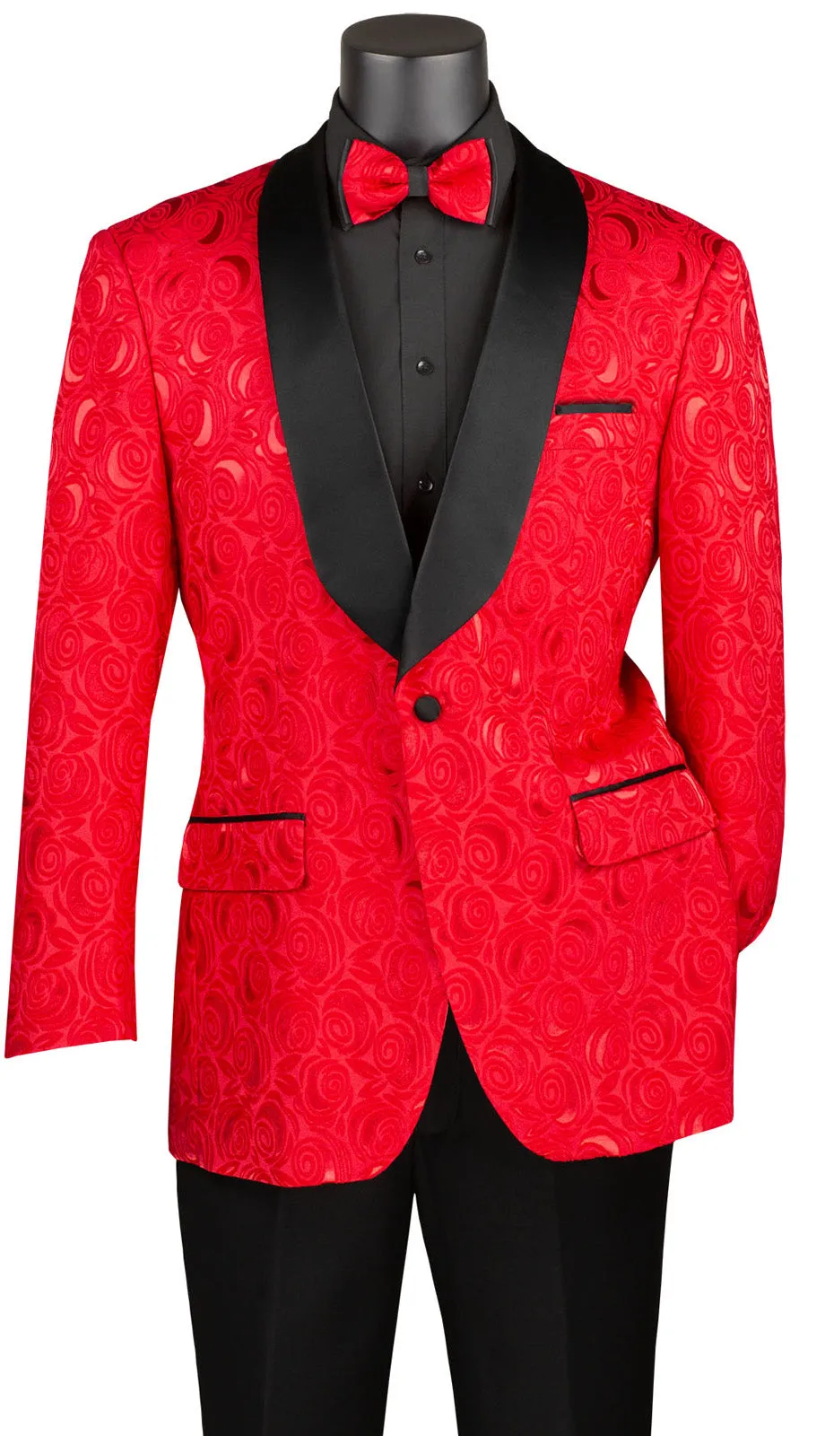 Vinci  BF-8-RED  Mens Coat