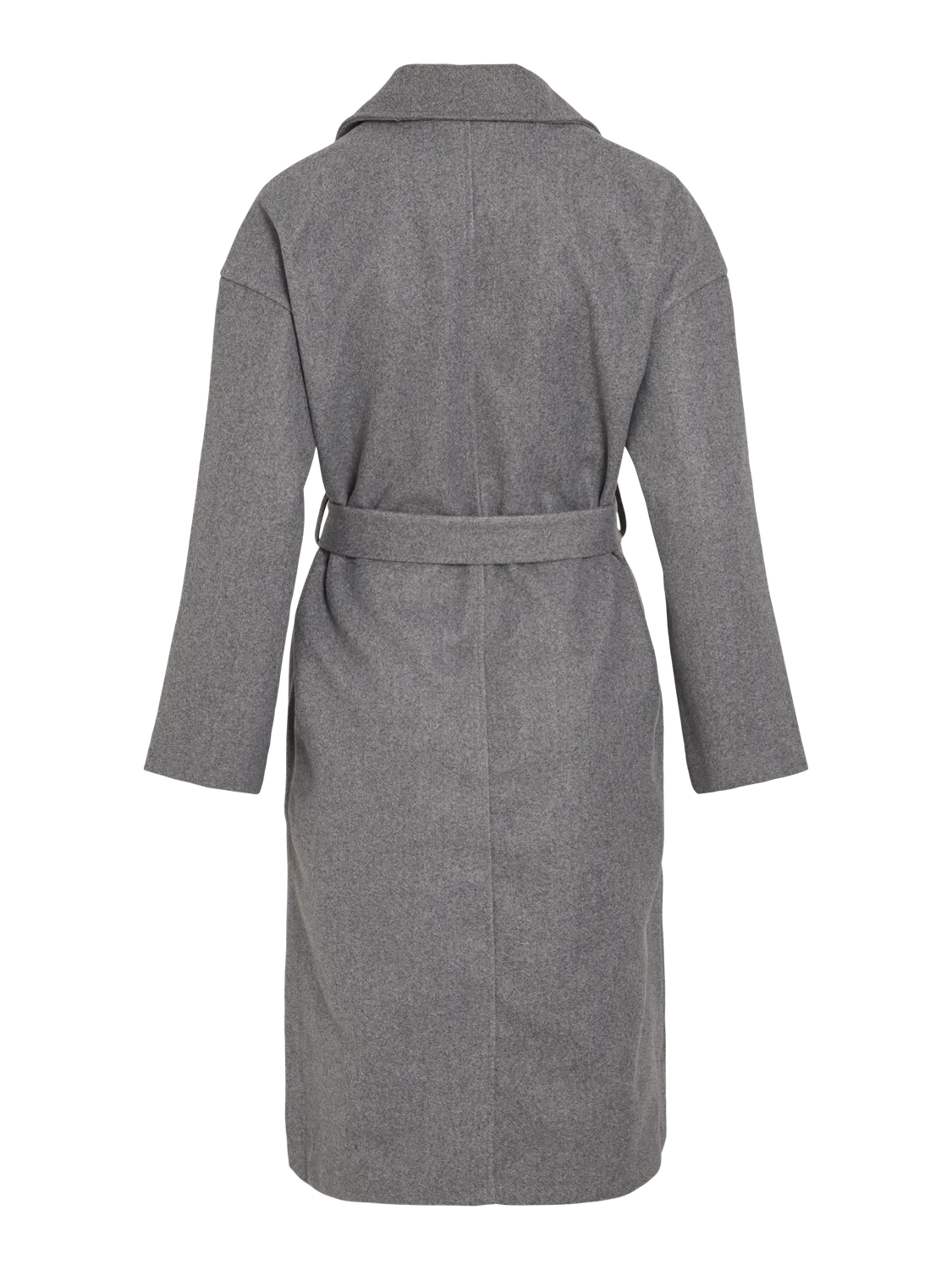 VISOLO Coat - Medium Grey Melange