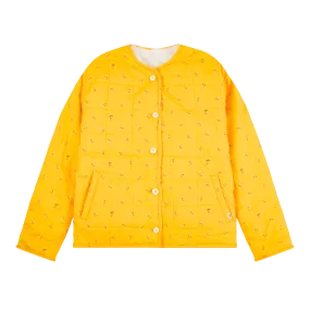 WM Panda Paisley Sherpa Jacket - Marshmallow